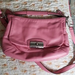 COACH KRISTEN PINK CROSSBODY BAG